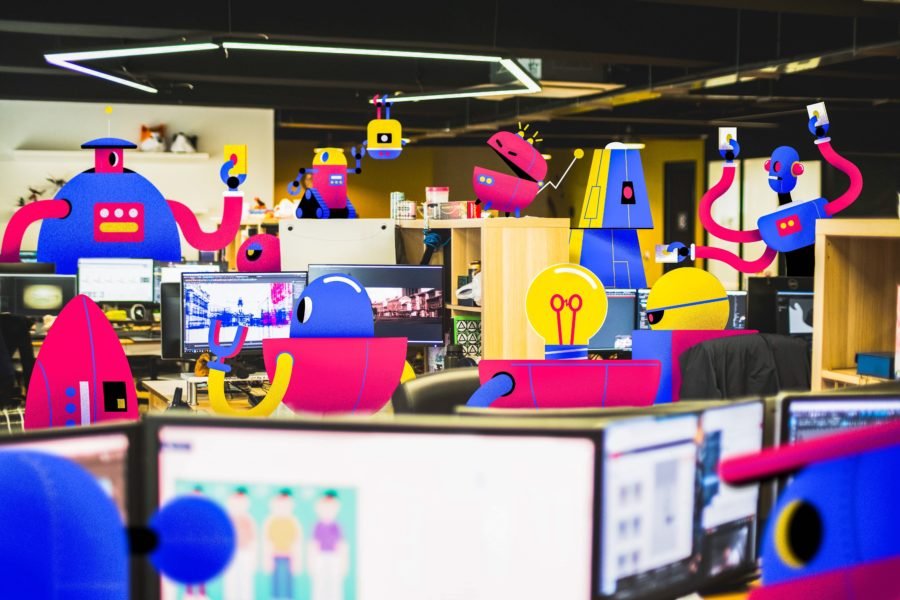 Crave-office-2D-Illustration