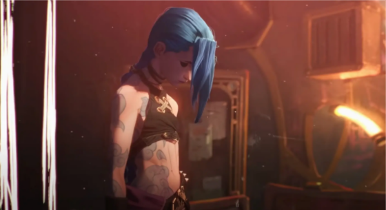 Netflix Arcane Jinx standing