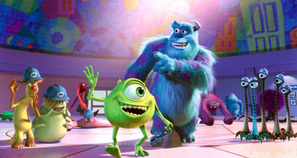 Monster Inc Disney+ animated movie