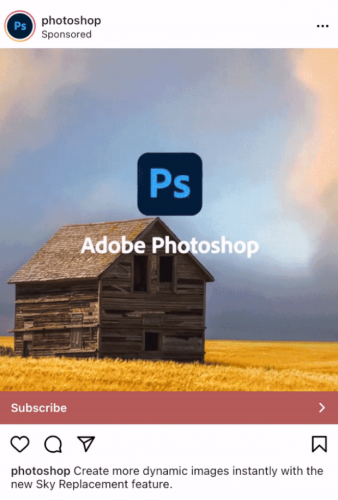 photoshop animation on instagram