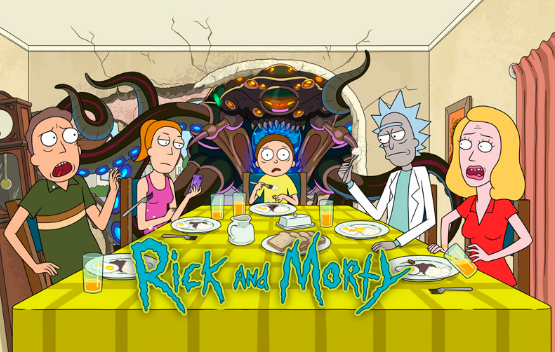 rick and morty adult animated series