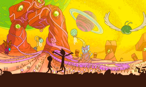 rick and morty adult animated series