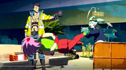 cyberpunk edgerunner rebecca shotgun