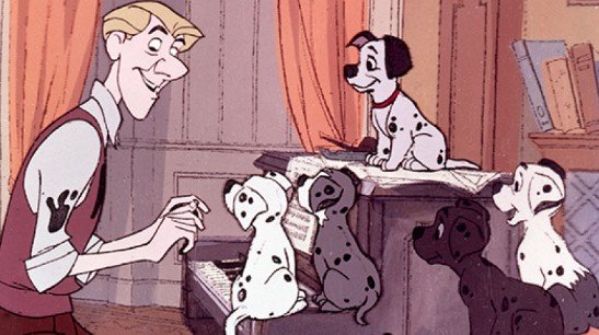 101 dalmations disney animation style
