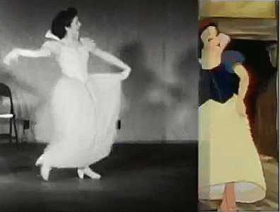 rotoscoping disney animation style