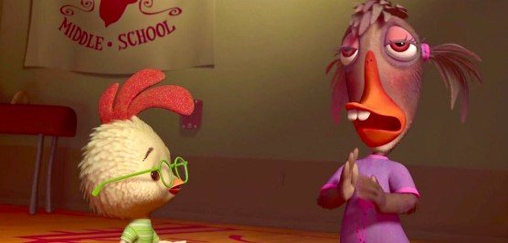 chicken little disney animation style