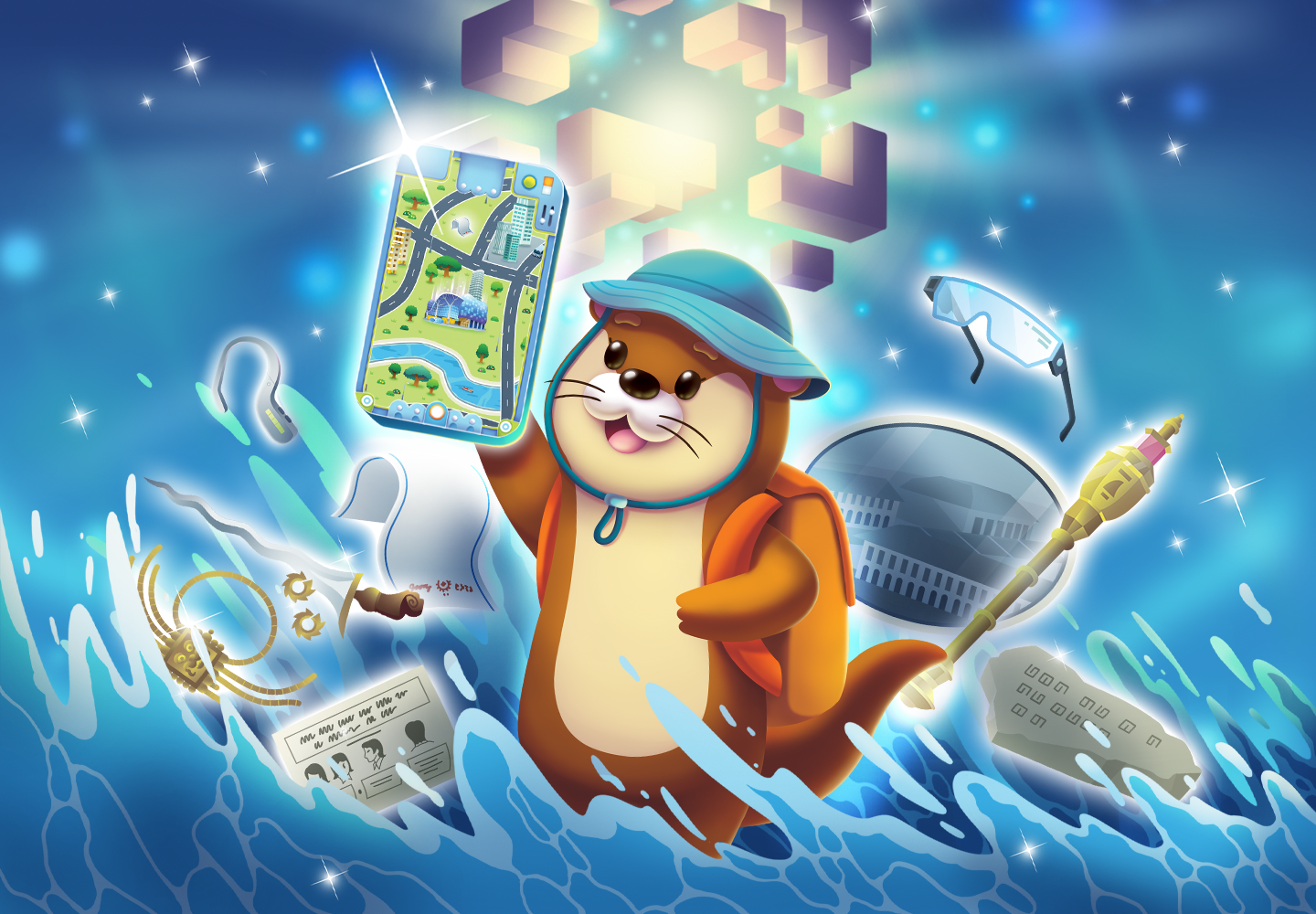 Saba’s Time Quest: Embark on an Augmented Reality Treasure Hunt Around Singapore