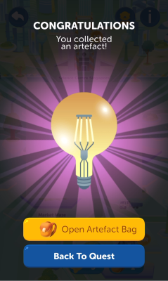 Saba's Time Quest artefact