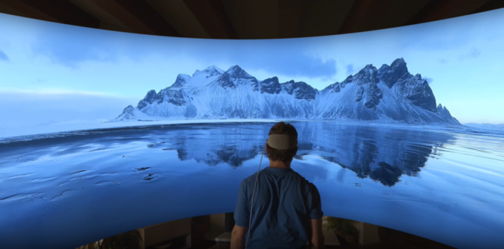 Apple Vision Pro entertainment