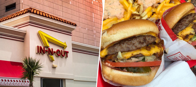 In N Out Burgers experiential marketing campaign