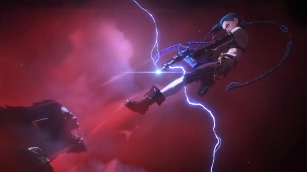 Riot Games' Arcane LoL Jinx vfx