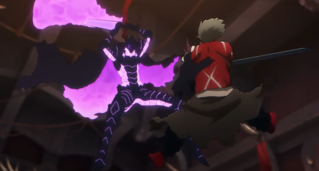 Solo Leveling anime fight sequence vfx